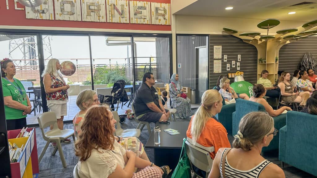 Culture Cafe in the Gladstone Regional Library