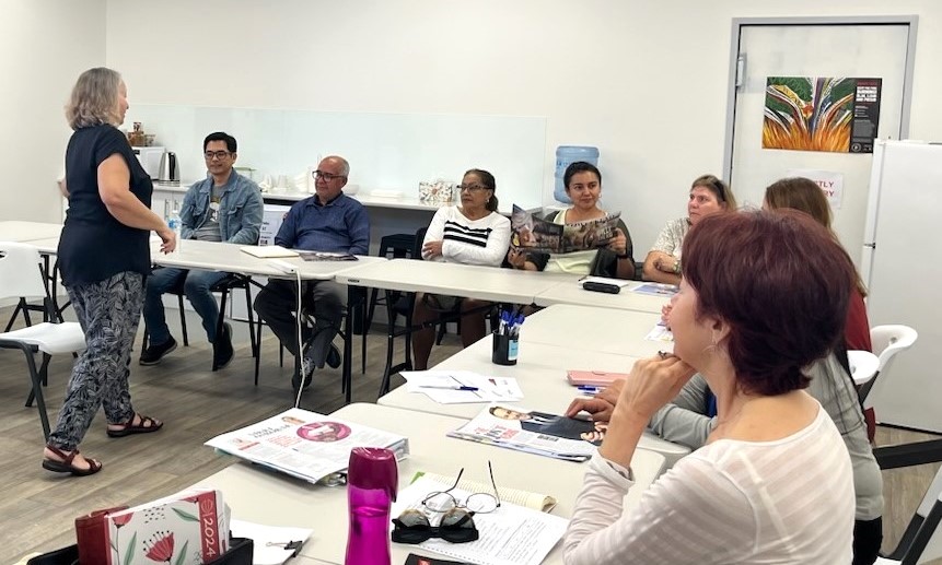 Lets Talk Conversational English Class Learning Different Language Confidence Integreat Queensland IntegreatQLD Gladstone Welcoming Inclusion Diversity Harmony